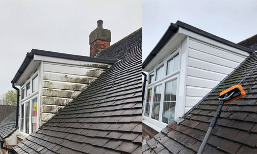 soffit cleaning clacton